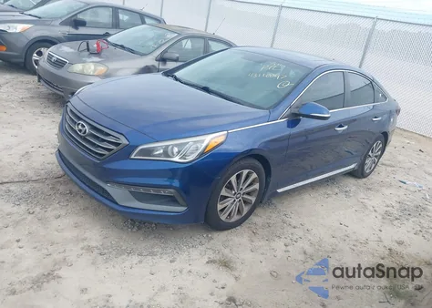 2016 Hyundai Sonata Sport from USA, damaged, VIN 5NPE34AF8GH313060